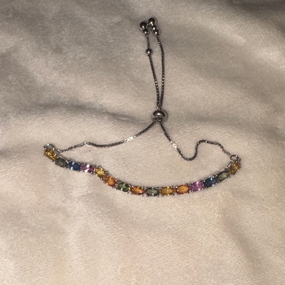 Multicolor Gemstone Bracelet